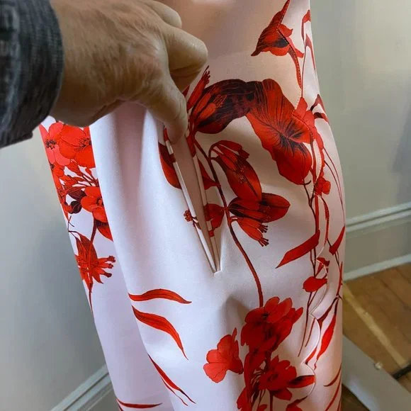 Ted Baker Jaazmin Fantasia Women's Floral Scallop Dress - Picture 7 of 11